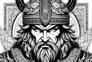 greek god ares tattoo idea