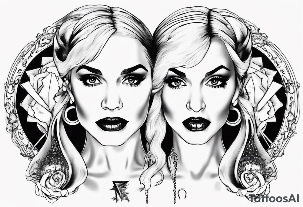 gwen stefani and stevie nicks tattoo idea
