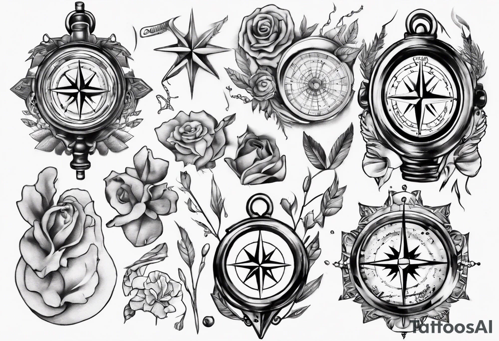Girls Mystery Trip from Cincinnati w/compass tattoo idea