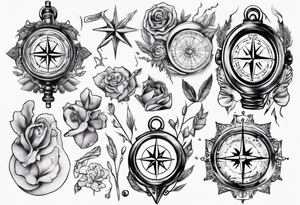Girls Mystery Trip from Cincinnati w/compass tattoo idea