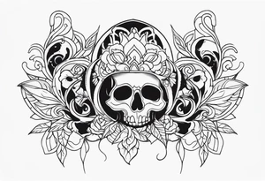 Dead parent dedication tattoo idea