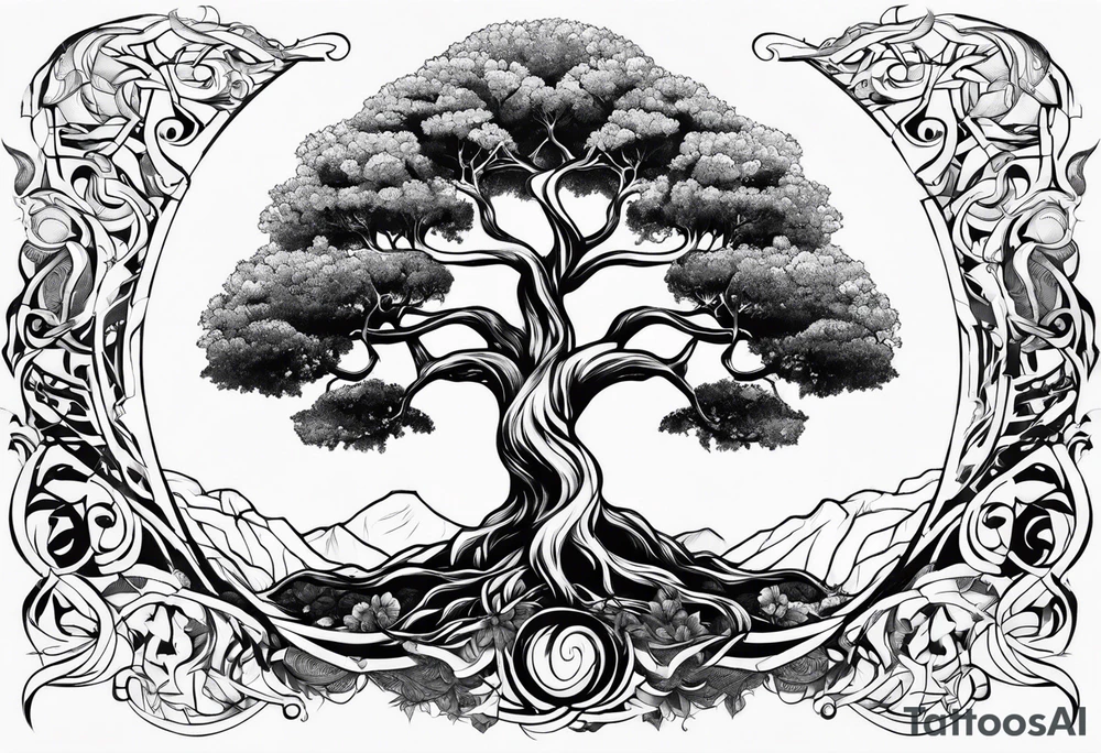 Yggdrasil tattoo idea