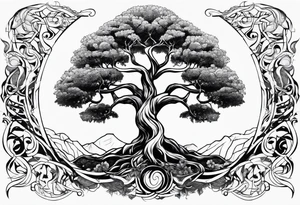 Yggdrasil tattoo idea