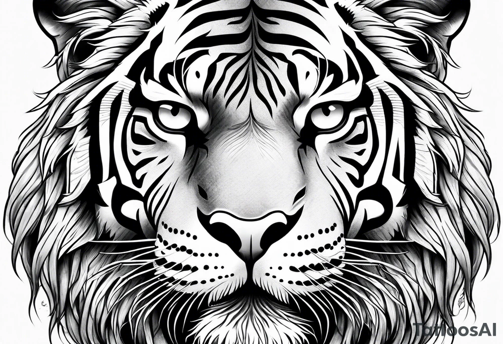Tiger tattoo idea