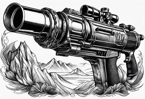 AT4 rocket launcher tattoo idea