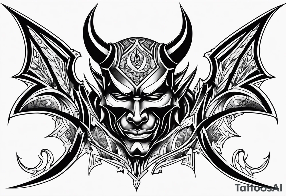 devil tattoo chicano tattoo idea