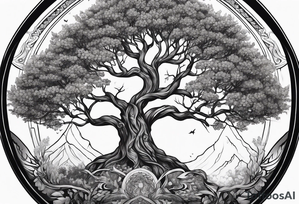 yggdrasil tattoo idea