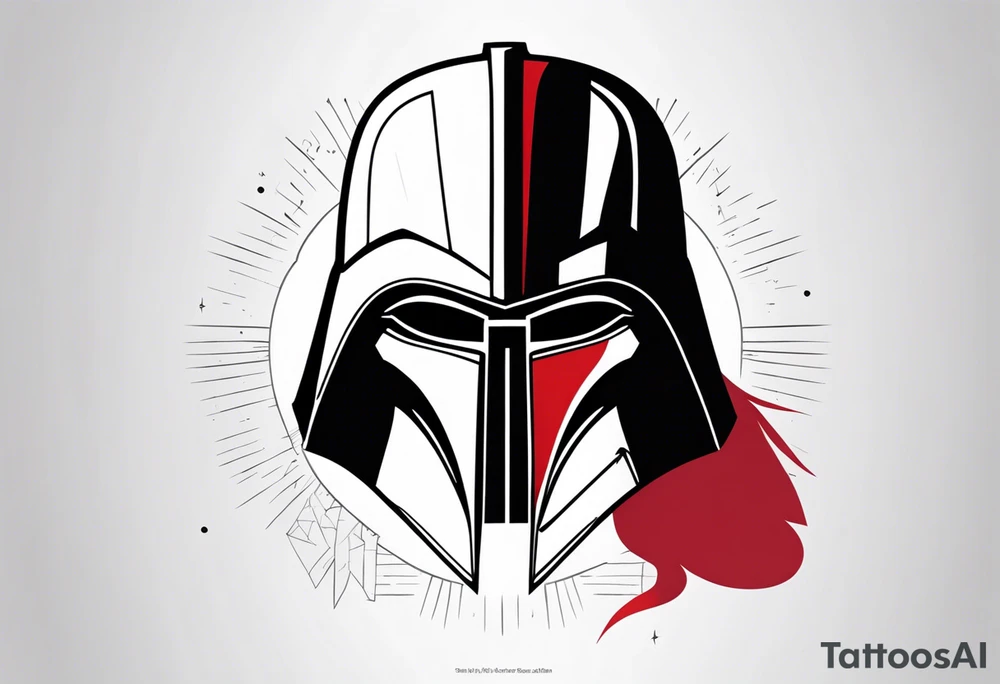Darth Revan Mask tattoo idea