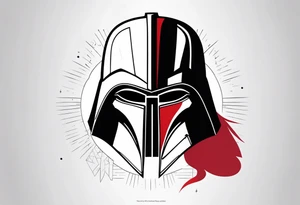 Darth Revan Mask tattoo idea