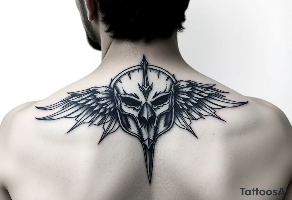 Детализированный колизей с изображением война гладиатора с автоматом tattoo idea Детализированный колизей с изображением война гладиатора с автоматом tattoo idea