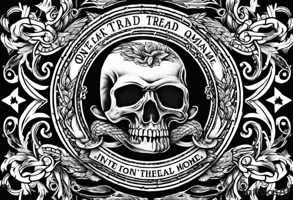 don't tread on me tattoo idea