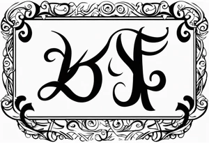 “KYDF” with a dick tattoo idea