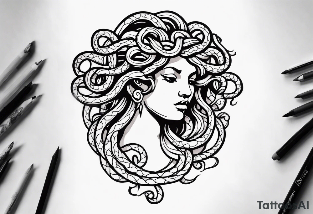 medusa tattoo idea