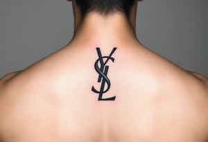 YSL logo tattoo idea