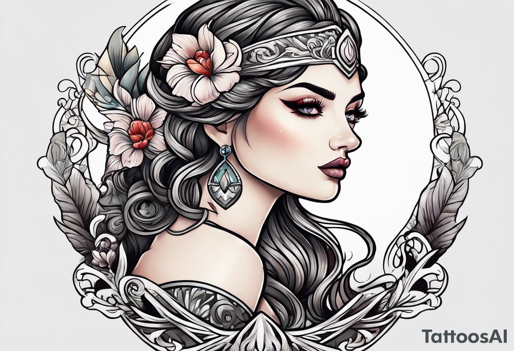 Siren tattoo idea