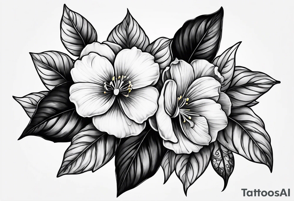 more violets than roses tattoo idea