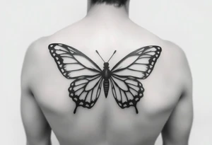 Aizen butterfly tattoo idea