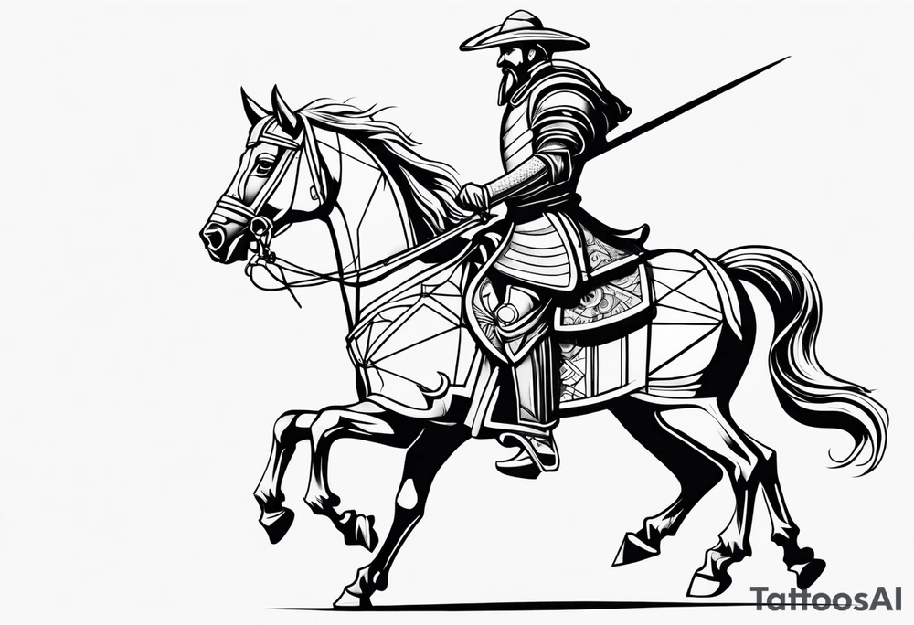 dom quixote tattoo idea