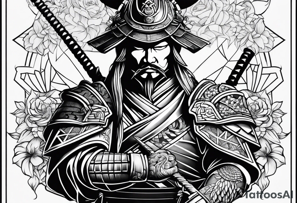 Samurai tattoo idea