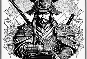 Samurai tattoo idea