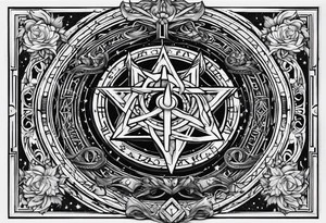 Witchcraft church addiction jail mom farm  cancer zodiac 69 broken blessed lost tattoo idea