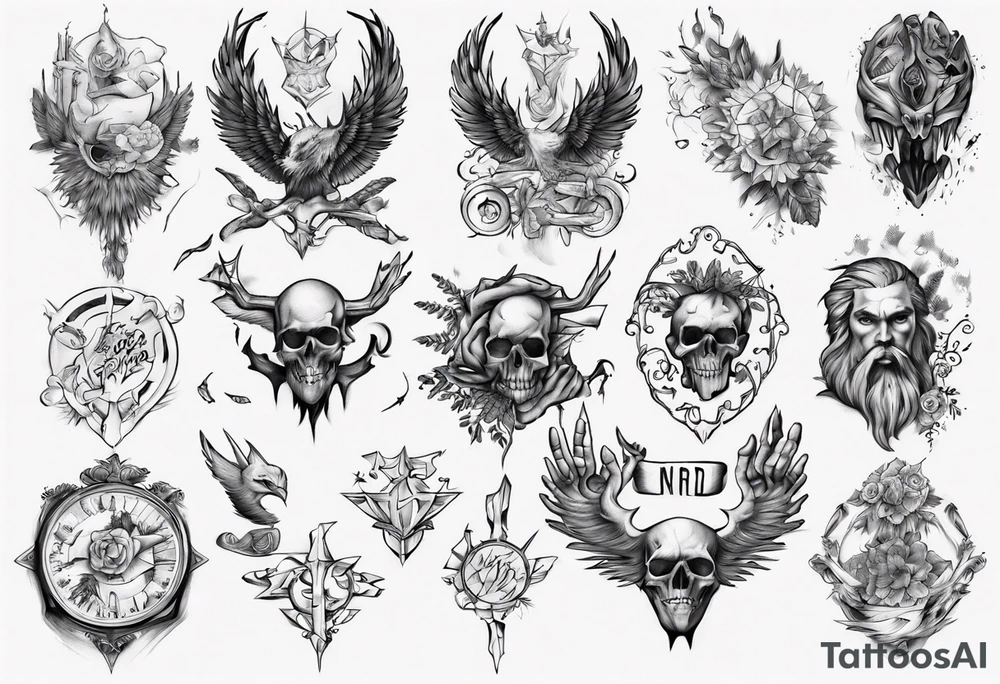 nord run hands tattoo idea