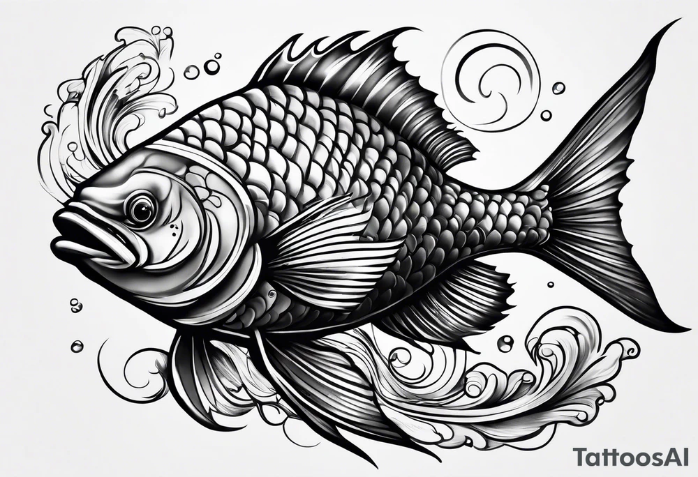 Underwater tattoo idea