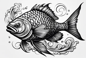 Underwater tattoo idea