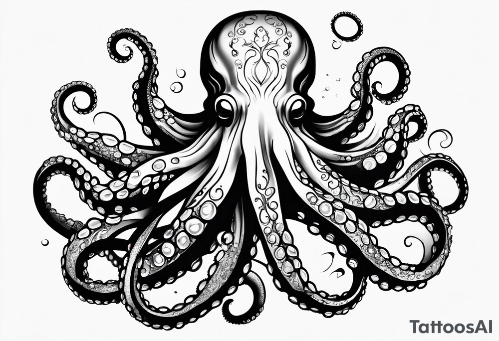 Octopus tattoo idea