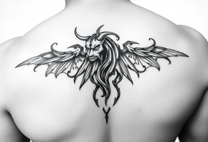 My name is Aalyha, zodiac is aquarius, white an black realistic gangsta thug tattoo idea