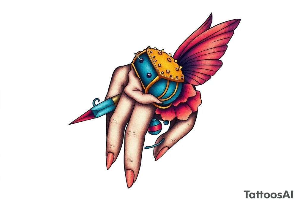 finger tattoo on the finger tattoo idea