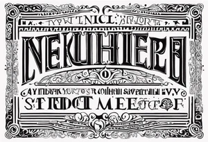 Greek words tattoo idea