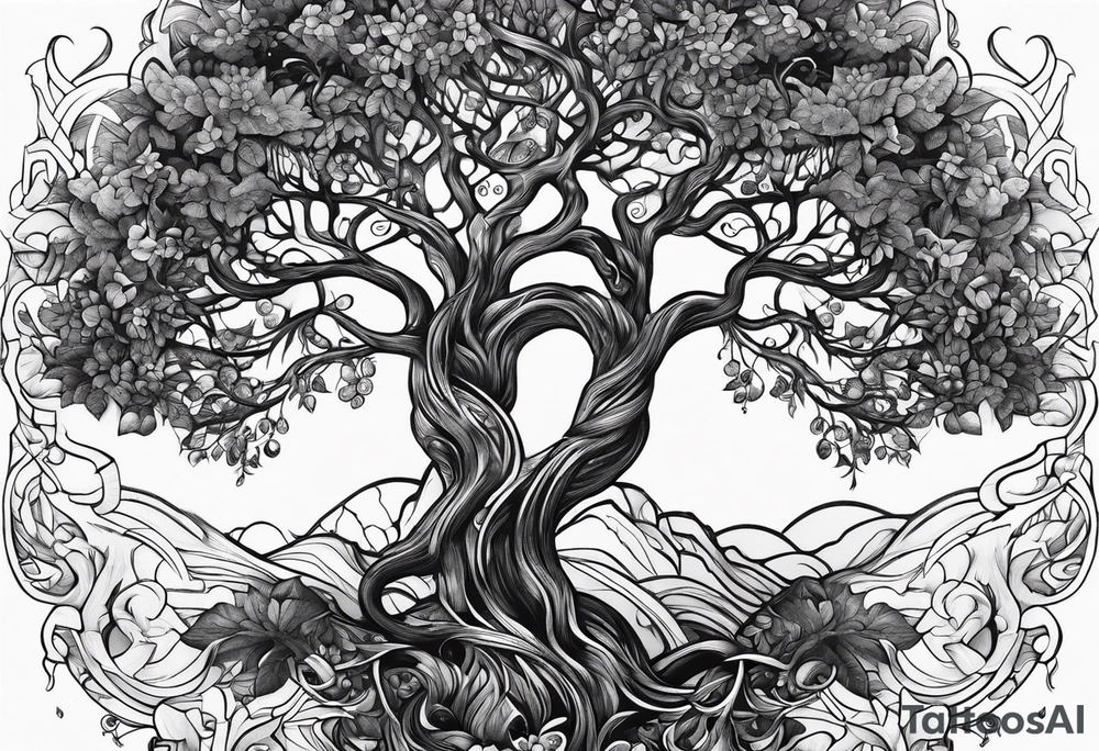 yggdrasil tattoo idea