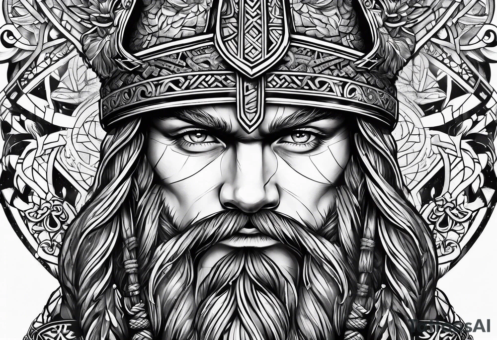 Denmark viking tattoo idea