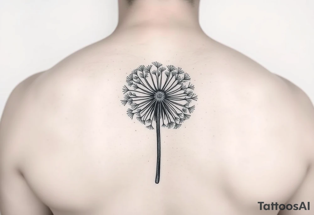 Dandelion tattoo idea