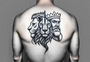 first off all can u get me a picture of imam ali and a lion on on one side and imam ali on the other side make sure u get the pictures from google tattoo idea
