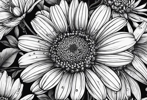 Chamomile ink tattoo idea