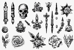 lego part tattoo idea