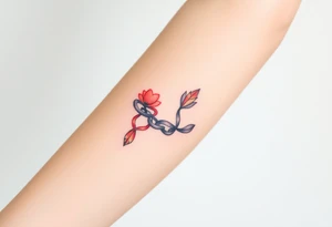 Friendship link tattoo idea