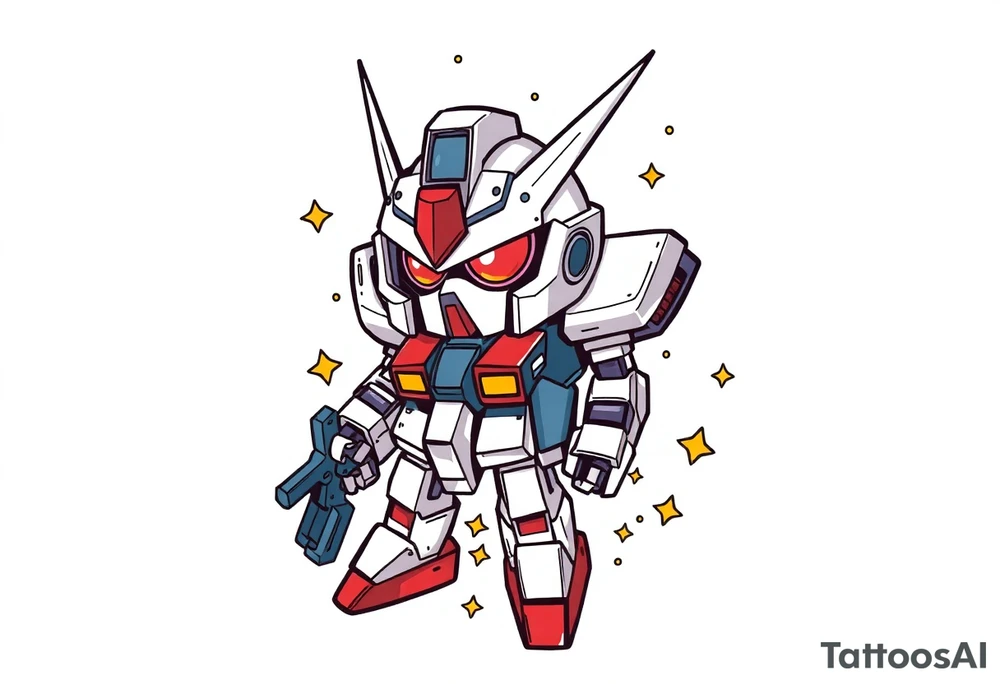 Gundam tattoo idea
