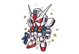 Gundam tattoo idea