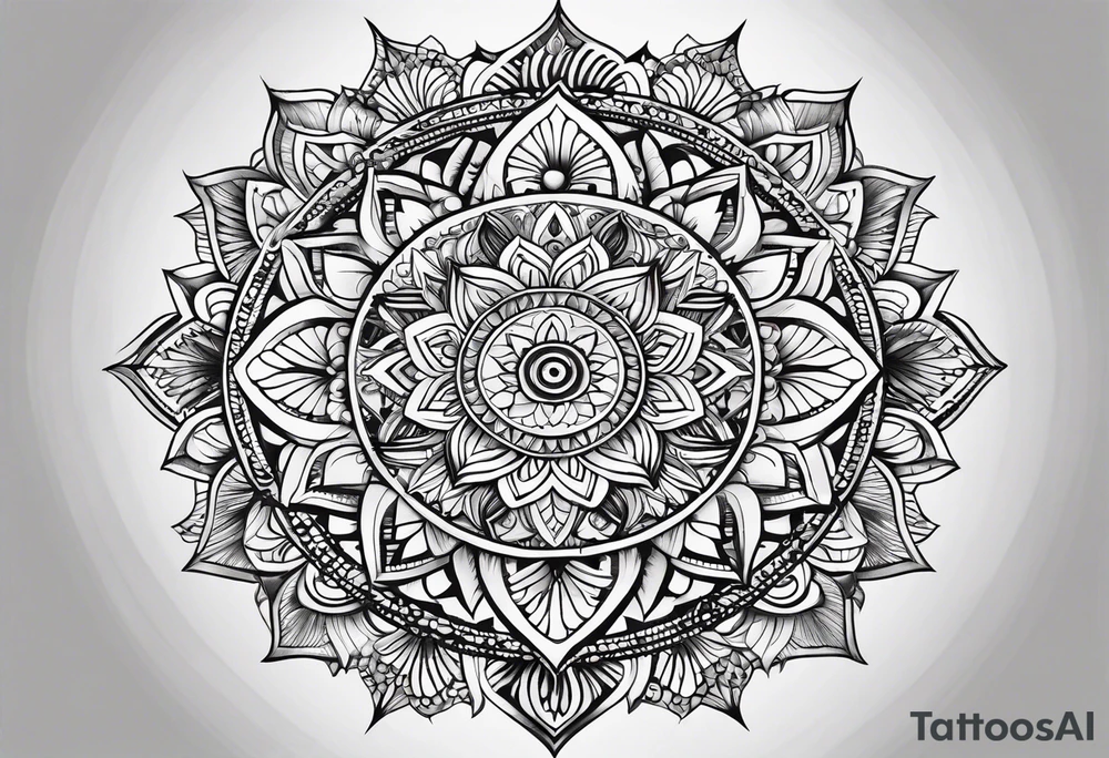 Mandala tattoo idea