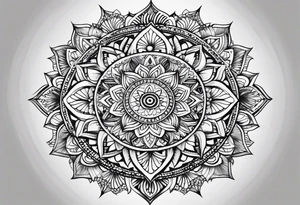 Mandala tattoo idea
