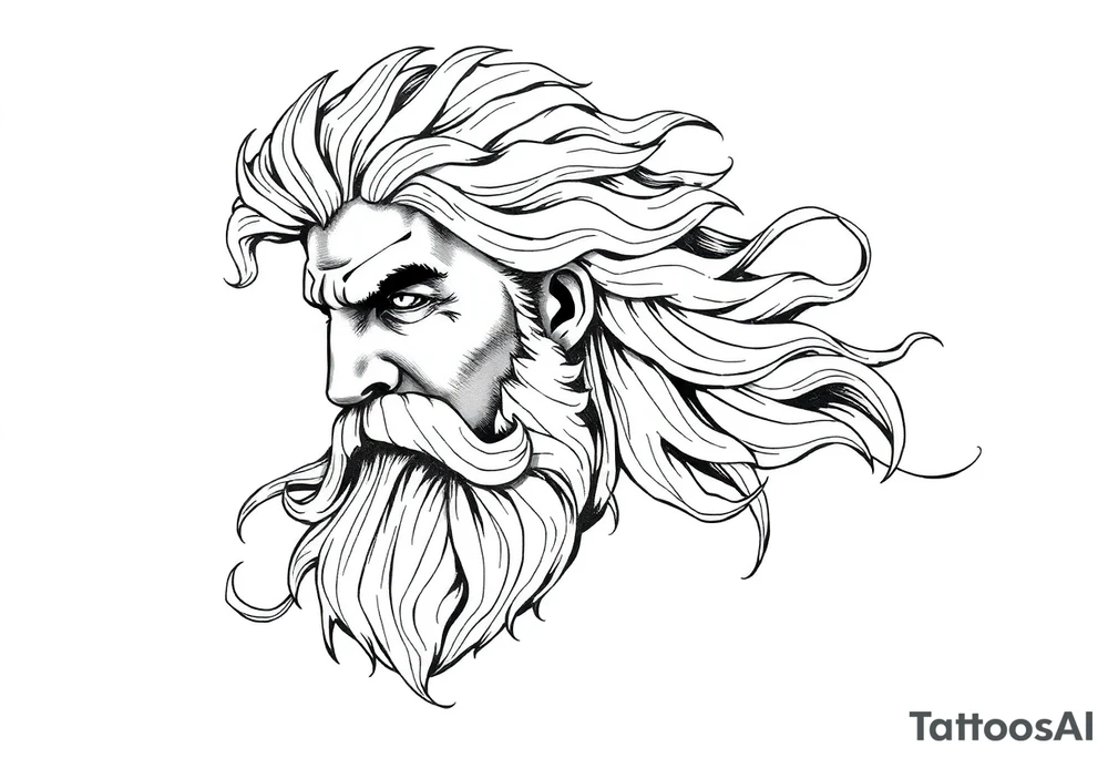 GREEK GOD tattoo idea