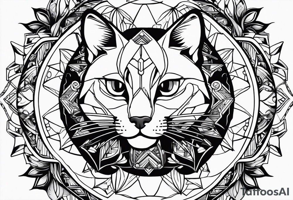 Лапа кошки tattoo idea
