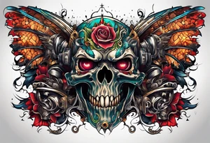Angry tattoo idea
