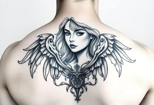 Skyla in old English tattoo idea