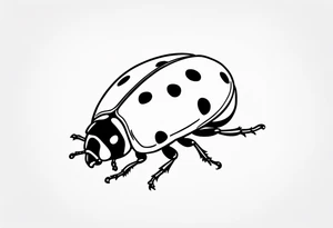 ladybird 2d tattoo idea