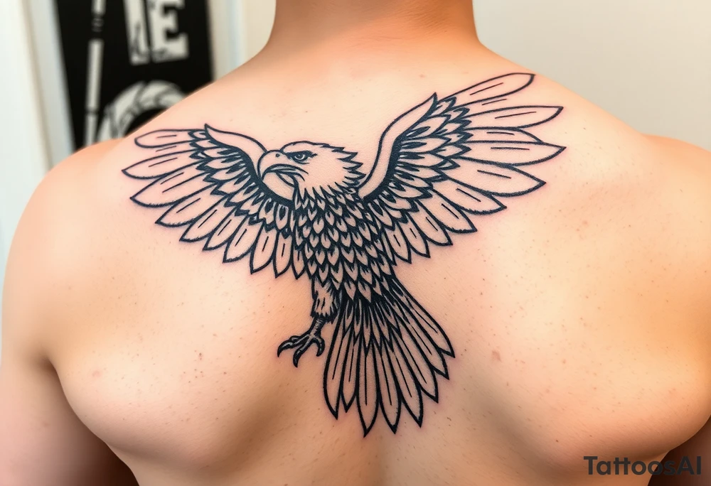 anishinaabe eagle tattoo idea