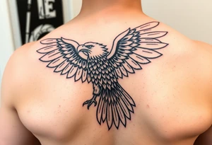anishinaabe eagle tattoo idea